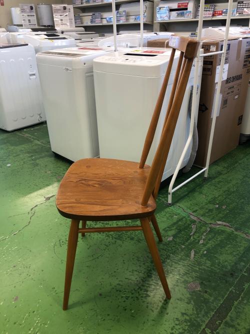 ercol (アーコール) ダイニングチェアー ナチュラル イギリスビンテージ家具  スティックバックチェアー