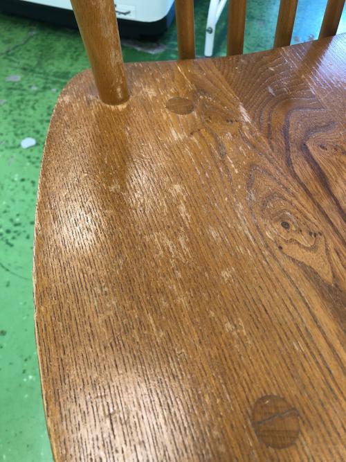 ercol (アーコール) ダイニングチェアー ナチュラル イギリスビンテージ家具  スティックバックチェアー