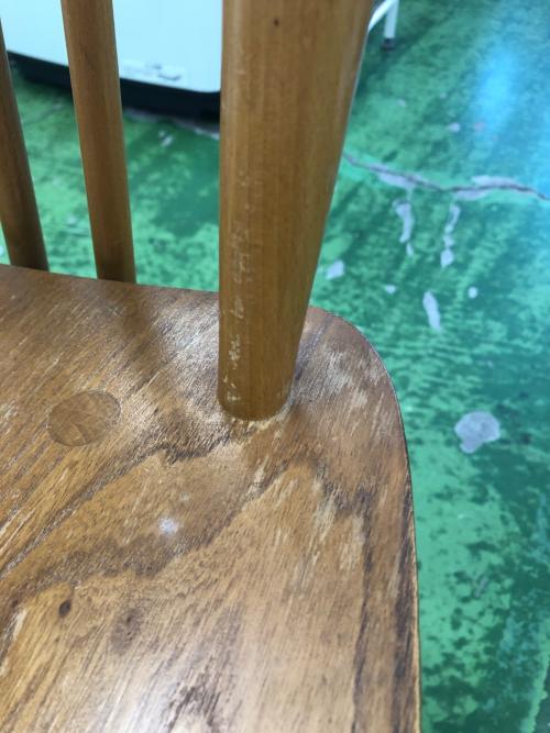 ercol (アーコール) ダイニングチェアー ナチュラル イギリスビンテージ家具  スティックバックチェアー