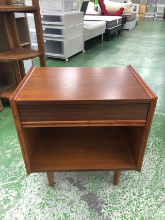 ACME Furniture (アクメファニチャー) ナイトテーブル ブラウン 280 引出付き TRESTLES NIGHT STAND