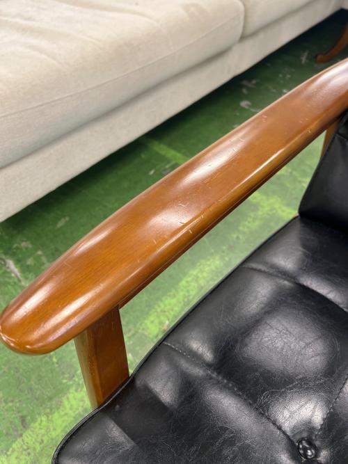 カリモク60 (カリモクロクマル) 2人掛けソファー スタンダードブラック Kチェア