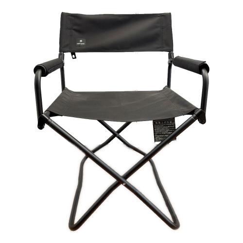 Snow peak (スノーピーク) アウトドアチェア ブラック ガーデンFDチェア
