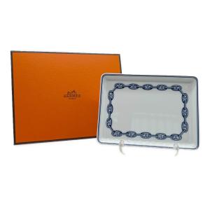 HERMES (エルメス) スクエアプレート シェーヌダンクル