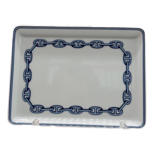 HERMES (エルメス) スクエアプレート シェーヌダンクル