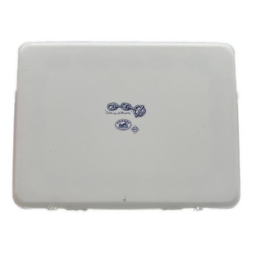 HERMES (エルメス) スクエアプレート シェーヌダンクル