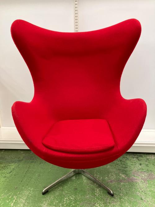 エッグチェア レッド リプロダクト品