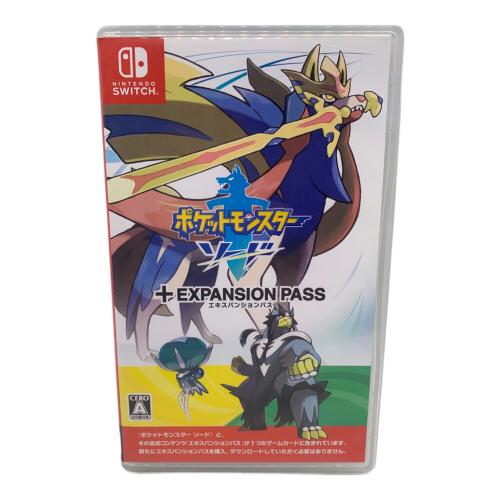 Nintendo (ニンテンドー) Nintendo Switch用ソフト ポケットモンスター ソード ＋ エキスパンションパス CERO A (全年齢対象)