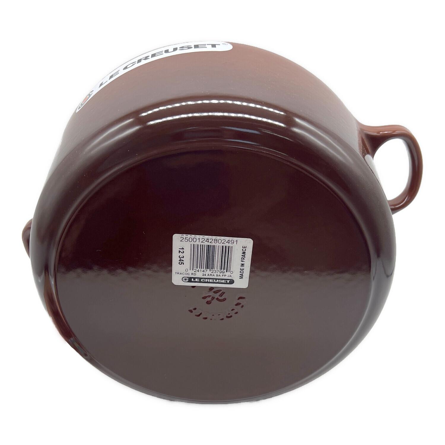 LE CREUSET (ルクルーゼ) 両手鍋 24cmココットロンド｜トレファクONLINE