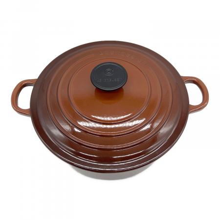 LE CREUSET (ルクルーゼ) 両手鍋 24cmココットロンド｜トレファクONLINE