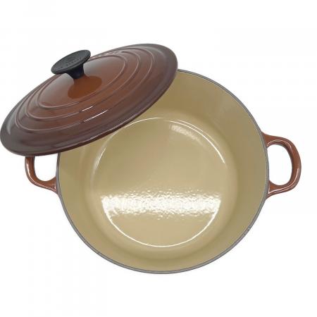 LE CREUSET (ルクルーゼ) 両手鍋 24cmココットロンド｜トレファクONLINE