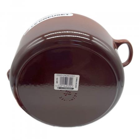【新品未使用】LE CREUSET 両手鍋24cm トラディションココットロンド Le Creuset 【並行輸入品】 ル・クルーゼ ルクルーゼ 両手鍋