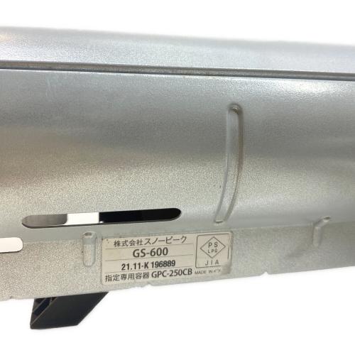 Snow peak (スノーピーク) シングルガスバーナー PSLPGマーク有 GS-600 2021年製