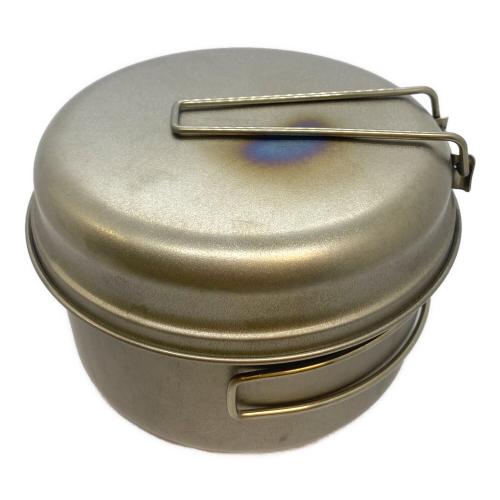 Snow peak (スノーピーク) クッカー2個セット TITANIUM