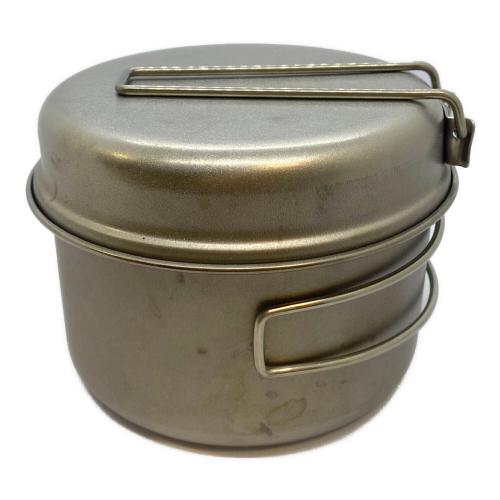 Snow peak (スノーピーク) クッカー2個セット TITANIUM