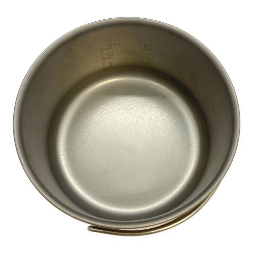 Snow peak (スノーピーク) クッカー2個セット TITANIUM