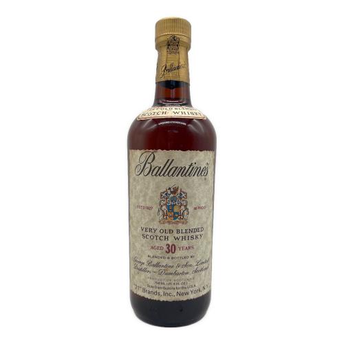 バランタイン (Ballantine's) ウィスキー 750ml 30年 未開封