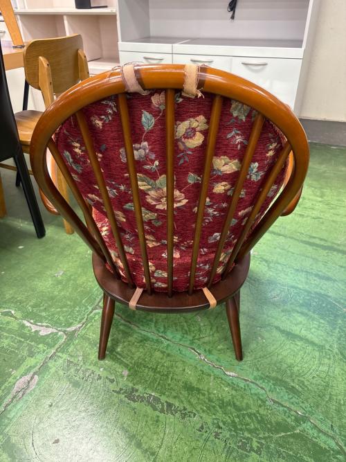 ercol (アーコール) グランドマザーチェア レッド｜トレファクONLINE