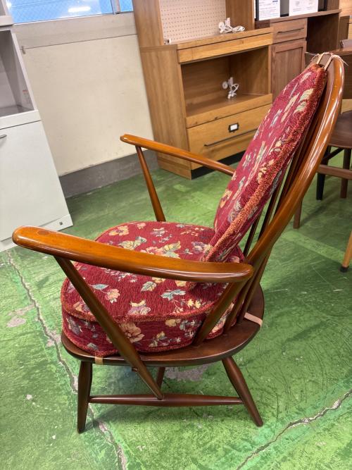 ercol (アーコール) グランドマザーチェア レッド