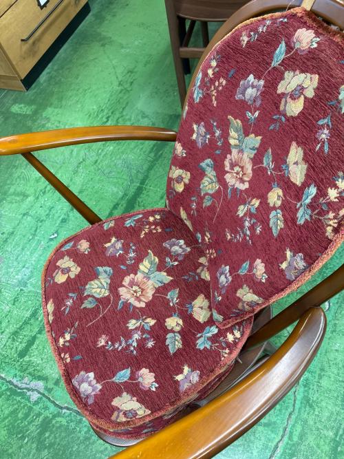 ercol (アーコール) グランドマザーチェア レッド
