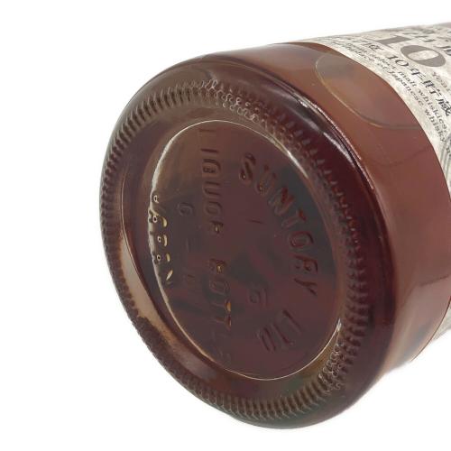 サントリー ジャパニーズウィスキー 山崎蒸溜所 樽出原酒 600ml 山崎 10年 未開封