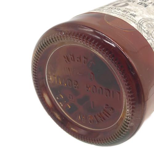 サントリー ジャパニーズウィスキー 山崎蒸溜所 樽出原酒 600ml 山崎 10年 未開封