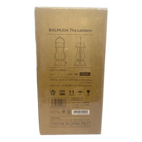 BALMUDA (バルミューダ) LEDランタン L02A-BK