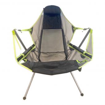 NEMO EQUIPMENT アウトドアチェア ブラック×グリーン スターゲイズ リクライナー ラグジュアリー