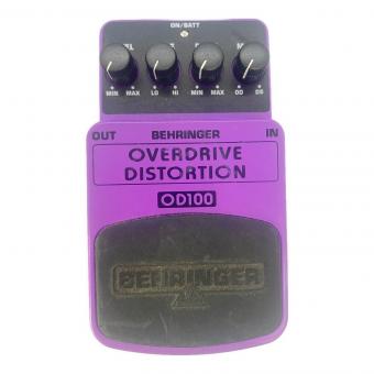 BEHRINGER (ベリンガー) ディストーション N0531782428 OD100 中国製 動作確認済み
