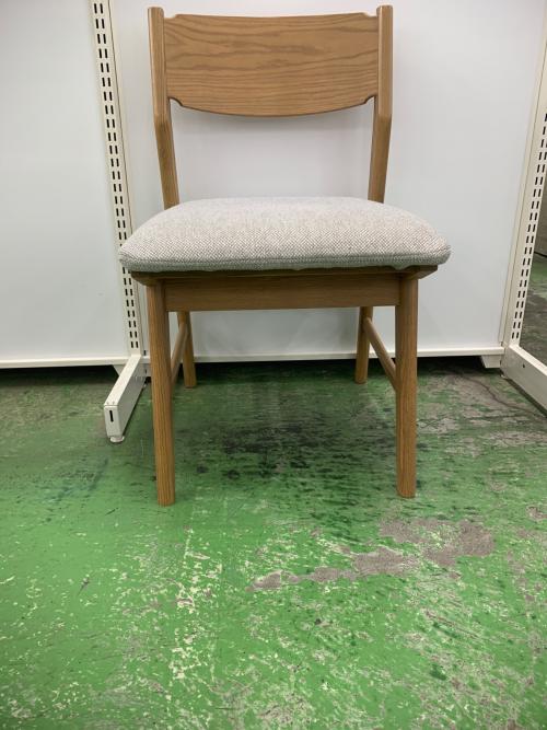 UNICO (ウニコ) ダイニングチェアー SIGNE ブラウン×グレー