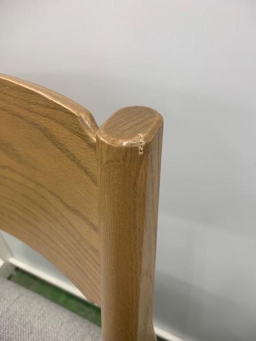 UNICO (ウニコ) ダイニングチェアー SIGNE ブラウン×グレー