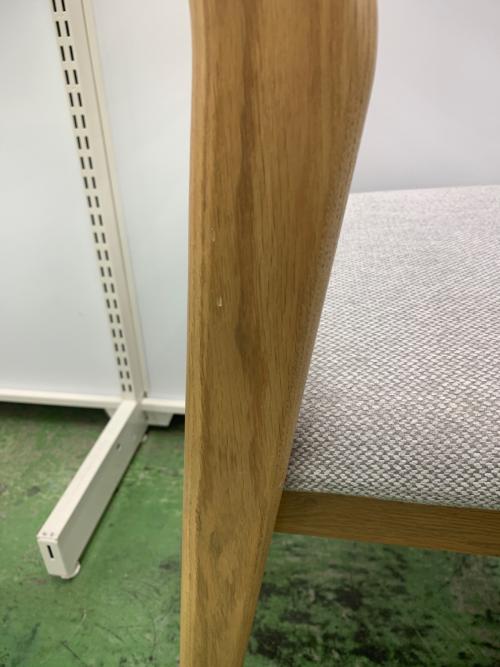 UNICO (ウニコ) ダイニングチェアー SIGNE ブラウン×グレー