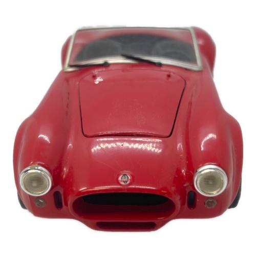 ミニカー レッド シェルビー427 コブラ 1/24