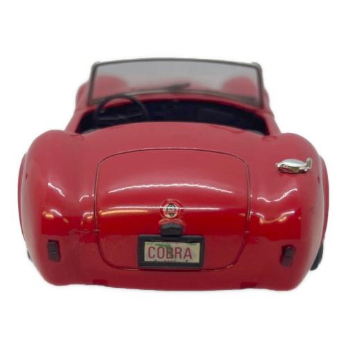 ミニカー レッド シェルビー427 コブラ 1/24