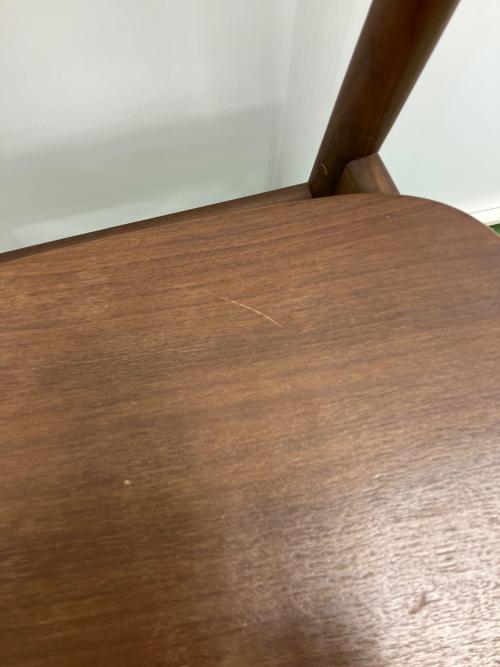 無印良品 (ムジルシリョウヒン) ラウンドチェア ブラウン ウォールナット