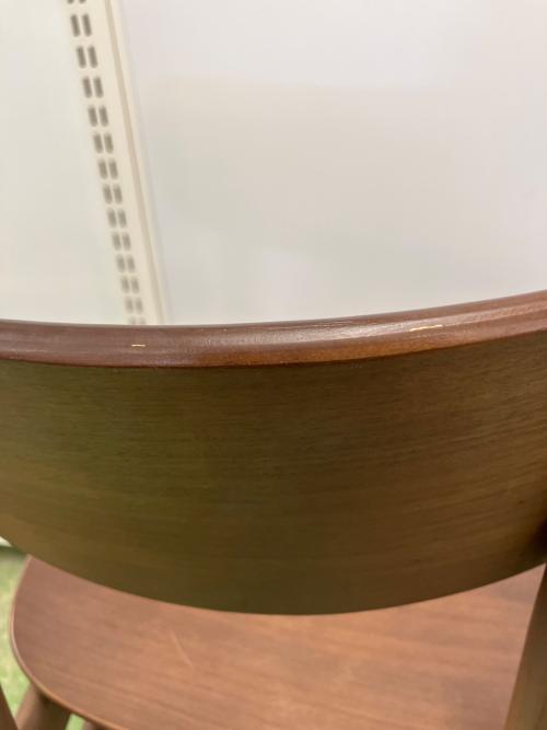 無印良品 (ムジルシリョウヒン) ラウンドチェア ブラウン ウォールナット