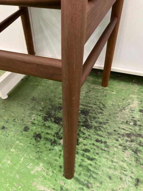 無印良品 (ムジルシリョウヒン) ラウンドチェア ブラウン ウォールナット