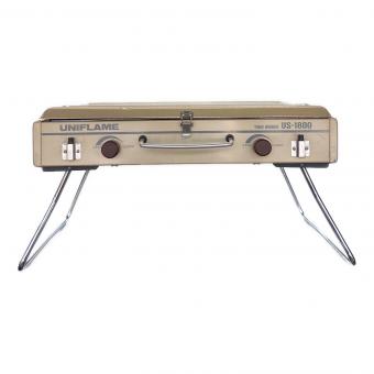 UNIFLAME (ユニフレーム) ツインガスバーナー PSLPGマーク有 US-1800　USED 使用感有