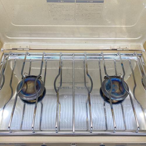 UNIFLAME (ユニフレーム) ツインガスバーナー PSLPGマーク有 US-1800　USED 使用感有