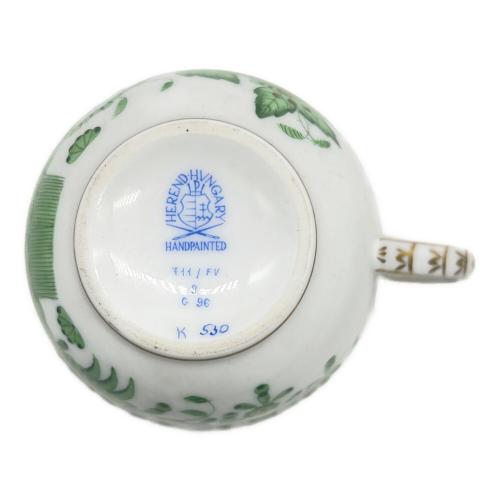 Herend (ヘレンド) 兼用カップ&ソーサー インドの華