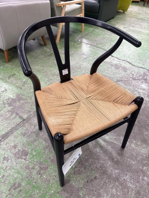 Carl Hansen&Son (カールハンセンアンドサン) ダイニングチェアー ブラック×ナチュラル Yチェア CH24 Hans J. Wegner