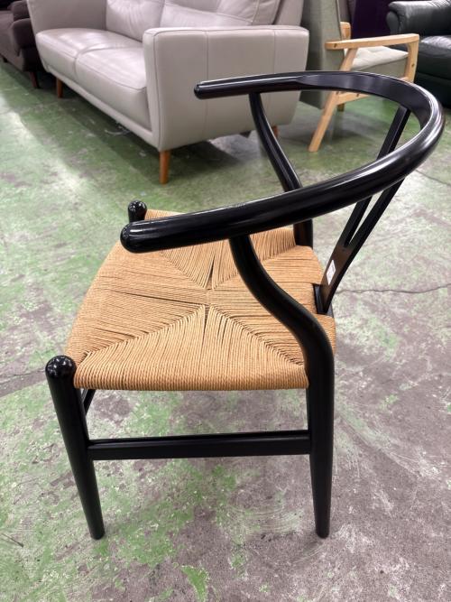 Carl Hansen&Son (カールハンセンアンドサン) ダイニングチェアー ブラック×ナチュラル Yチェア CH24 Hans J. Wegner