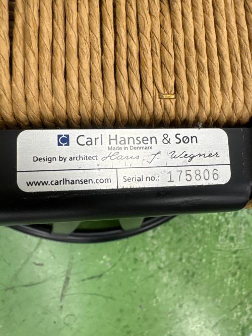 Carl Hansen&Son (カールハンセンアンドサン) ダイニングチェアー ブラック×ナチュラル Yチェア CH24 Hans J. Wegner