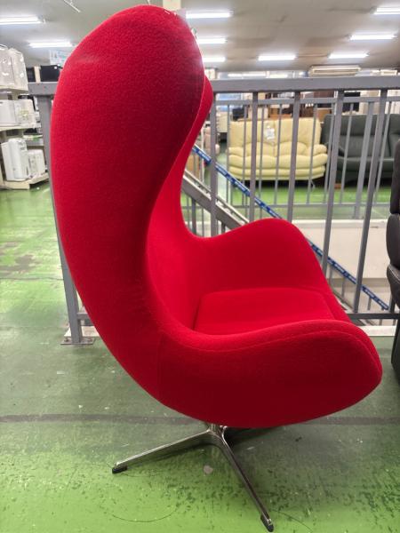 エッグチェア レッド リプロダクト品｜トレファクONLINE
