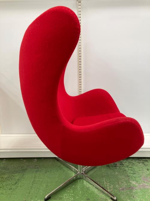 エッグチェア レッド リプロダクト品