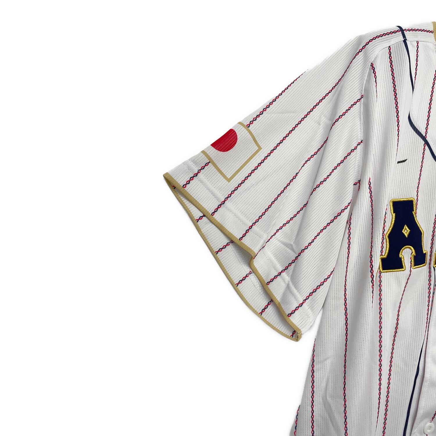 MIZUNO (ミズノ) ゲームシャツ メンズ SIZE L ホワイト 大谷翔平