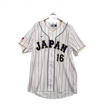 MIZUNO (ミズノ) ゲームシャツ メンズ SIZE L ホワイト 大谷翔平 12JCAU9028