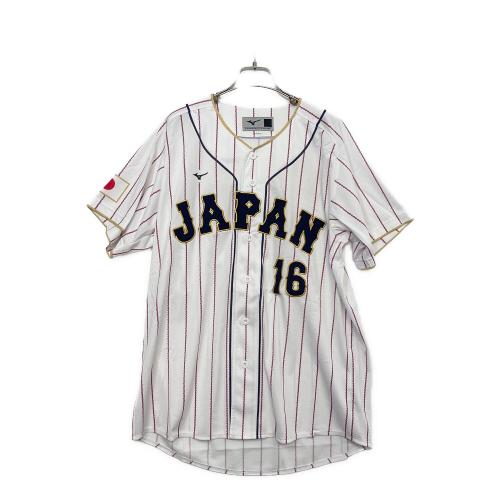 MIZUNO (ミズノ) ゲームシャツ メンズ SIZE L ホワイト 大谷翔平 12JCAU9028