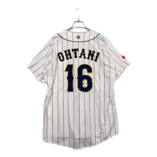 MIZUNO (ミズノ) ゲームシャツ メンズ SIZE L ホワイト 大谷翔平 12JCAU9028