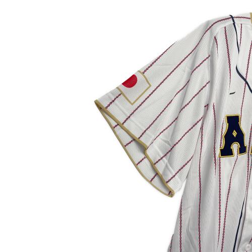 MIZUNO (ミズノ) ゲームシャツ メンズ SIZE L ホワイト 大谷翔平 12JCAU9028