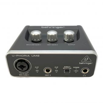 BEHRINGER (ベリンガー) オーディオ周辺機器 中国製 U-PHORIA UM2 動作確認済み S201229884AVV